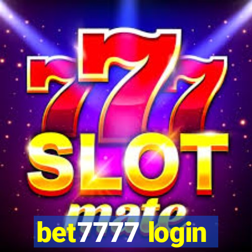 bet7777 login